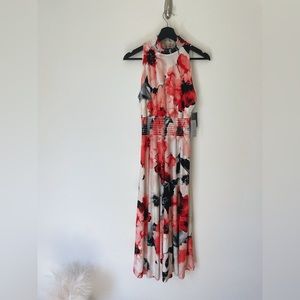 NWT Marina Long Dress RED/Multi